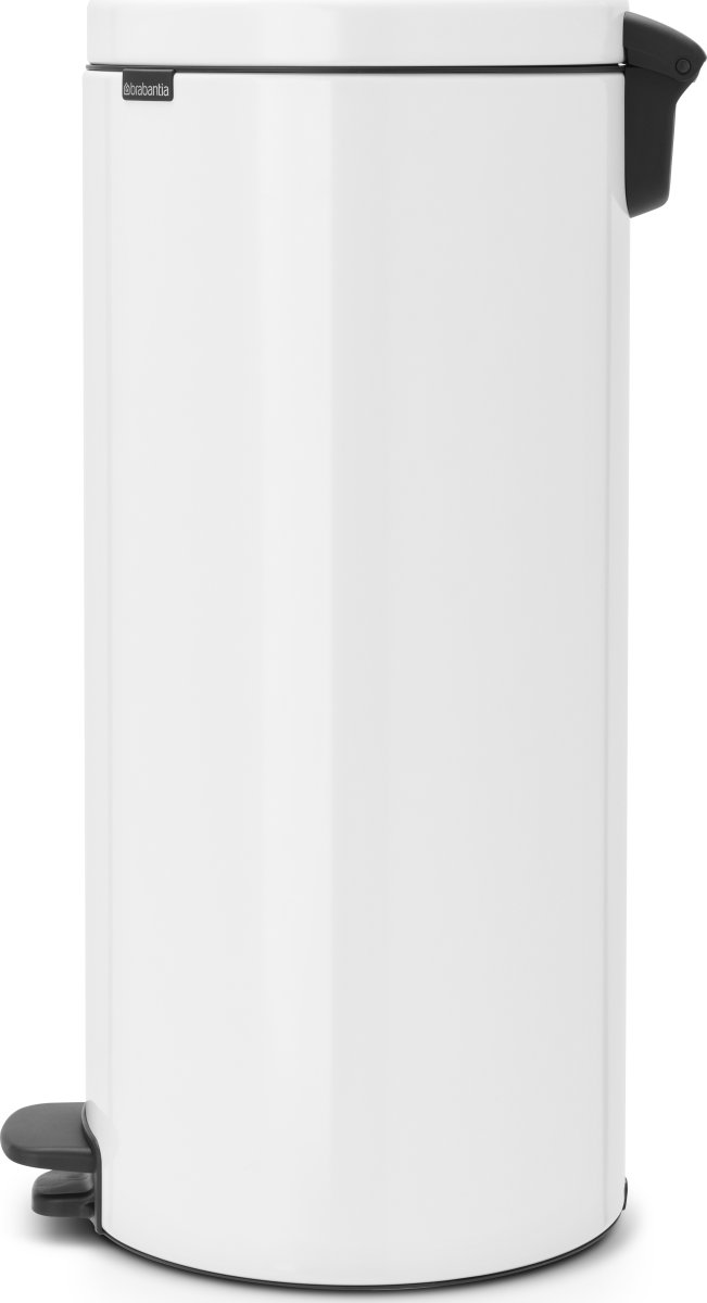 Brabantia Pedalhink 30 L, metallic, white