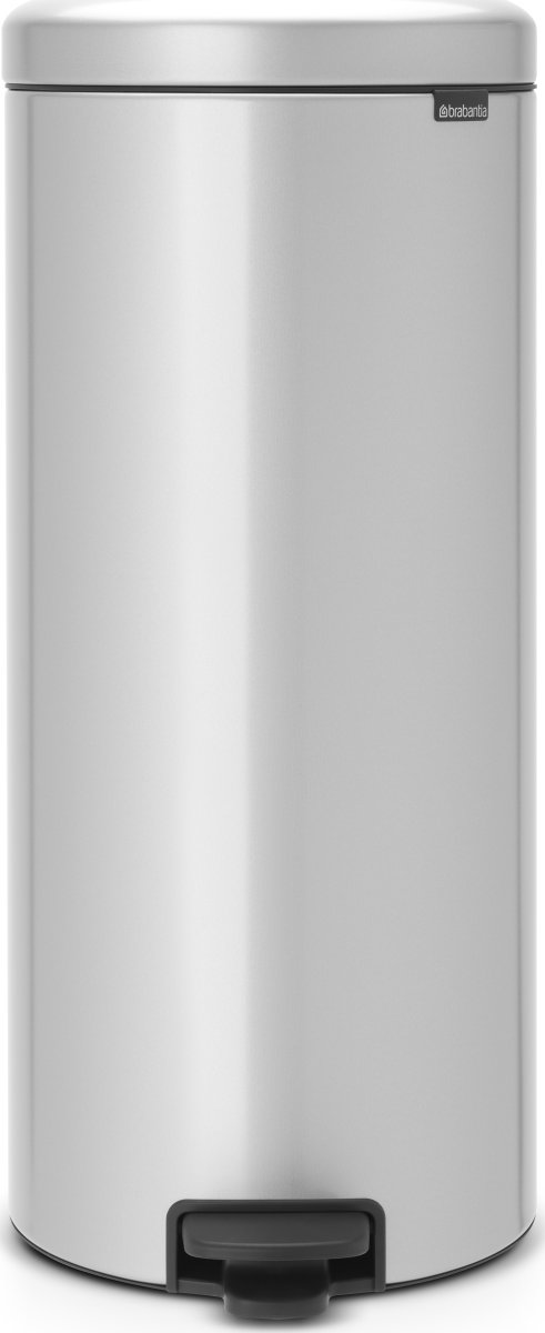 Brabantia Pedalspand, 30 L, metallic grey