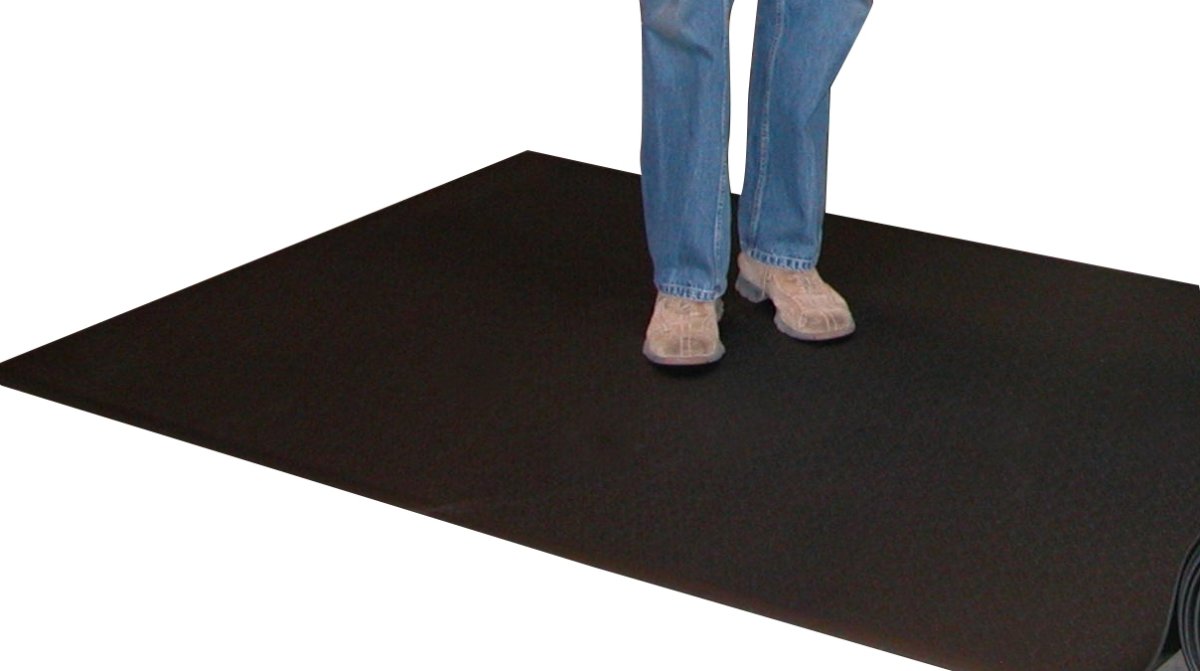 Arbetsplatsmatta Löpm. B122 cm Svart