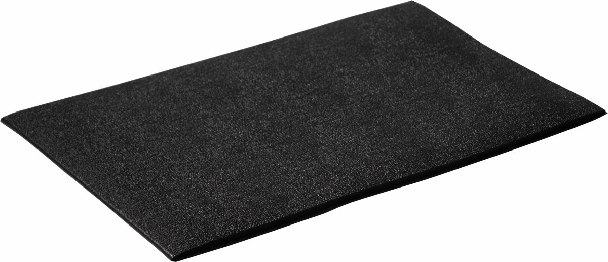 Arbetsplatsmatta Löpm. B122 cm Svart