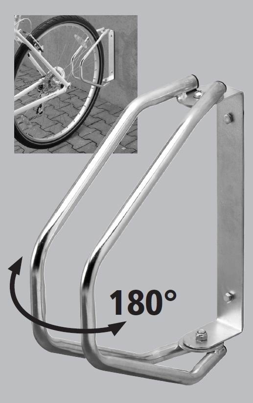 Cykelstativ til 1 cykel, 55x35x18 cm