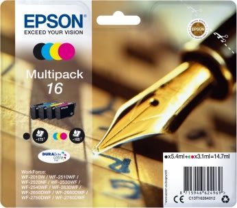 Bläckpatron Epson C13T16264012 Multipack