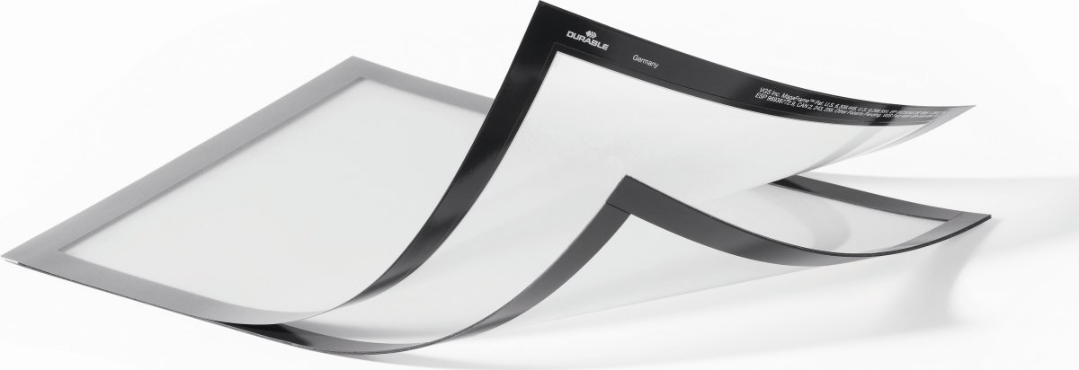 Durable Duraframe Magnetic A4 Plus, silver, 2 st.