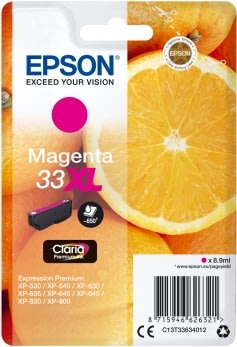 Epson 33XL bläckpatron, magenta