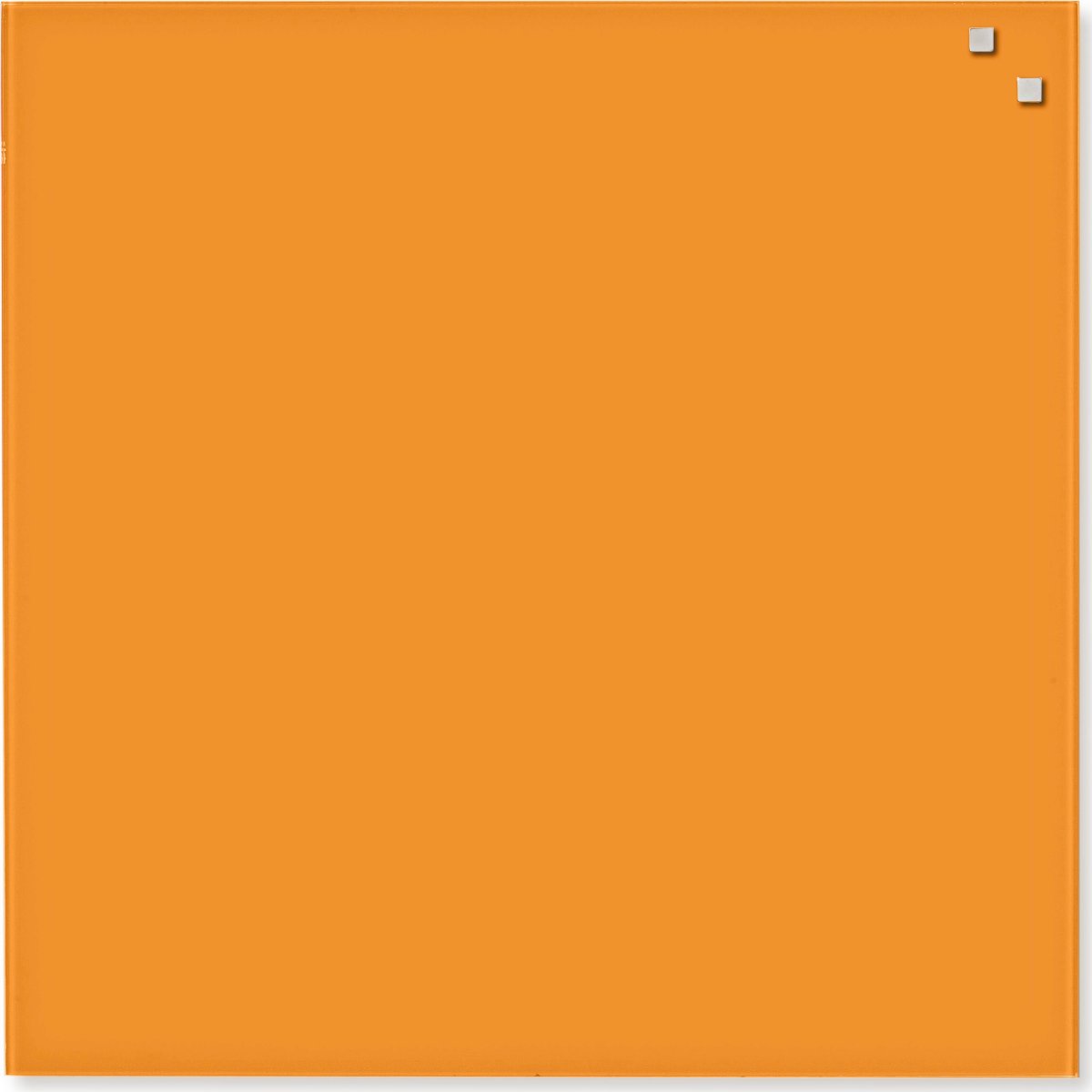 Magnetisk glastavla Naga 45x45 cm orange