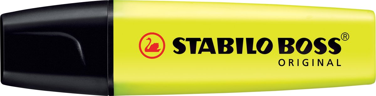Stabilo Boss 70/24 överstrykningspenna, gul