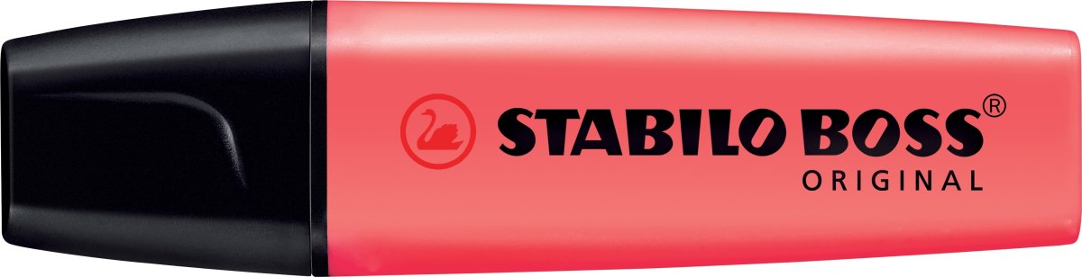 Stabilo Boss 70/40 överstrykningspenna, röd