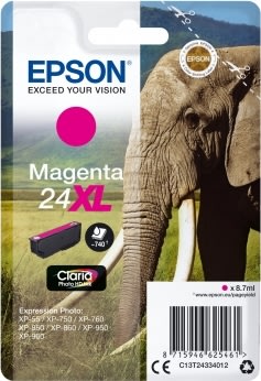 Bläckpatron Epson Nr. T2433/C13T24334022 Röd