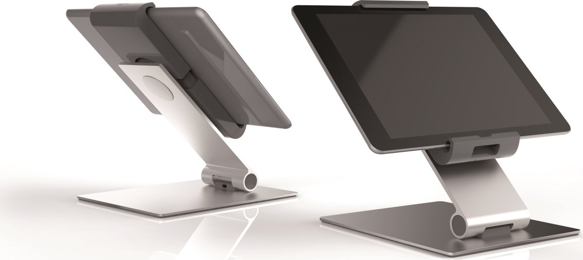 Durable bordsställ till iPad/surfplatta, aluminium