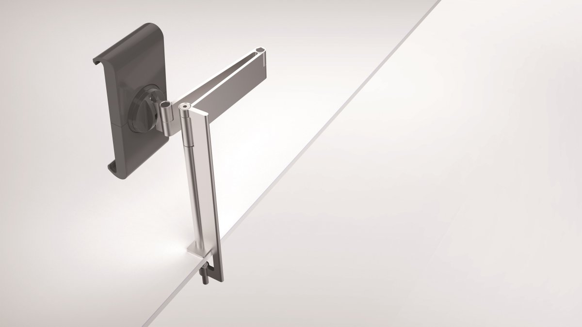 Durable fastmonterat bordsställ till bl.a. iPad