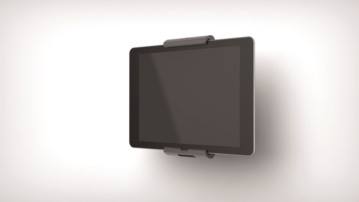 Durable väggställ till iPad/surfplatta, aluminium