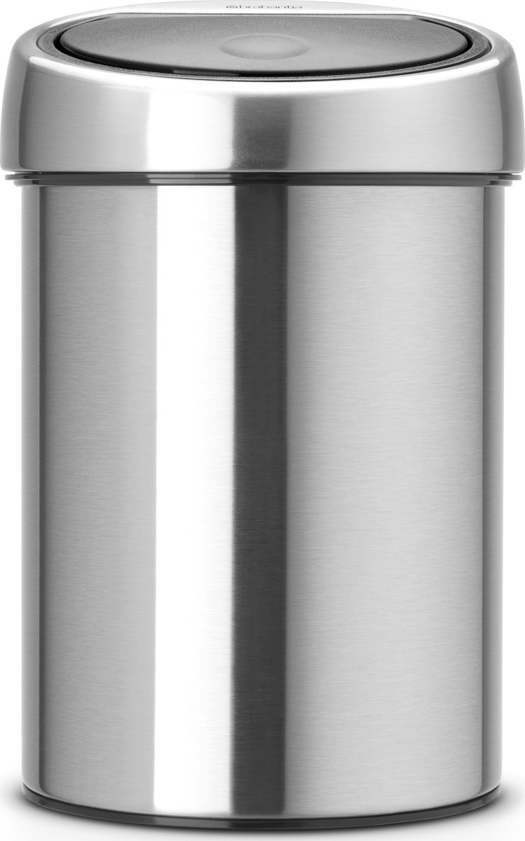Brabantia Touch Bin 3 L för väggen, matt steel FPP
