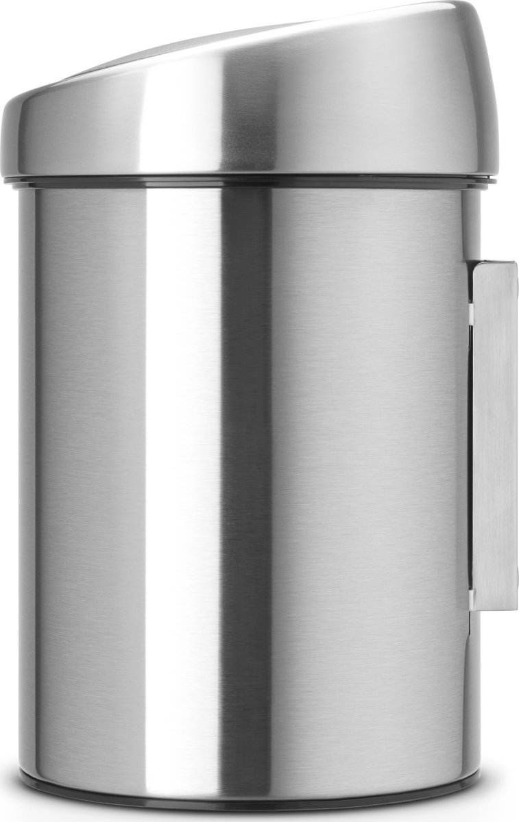 Brabantia Touch Bin 3 L för väggen, matt steel FPP