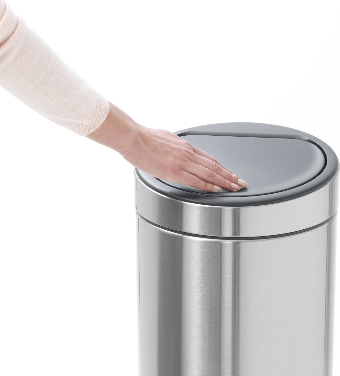 Brabantia Touch Bin 30 L, matt steel