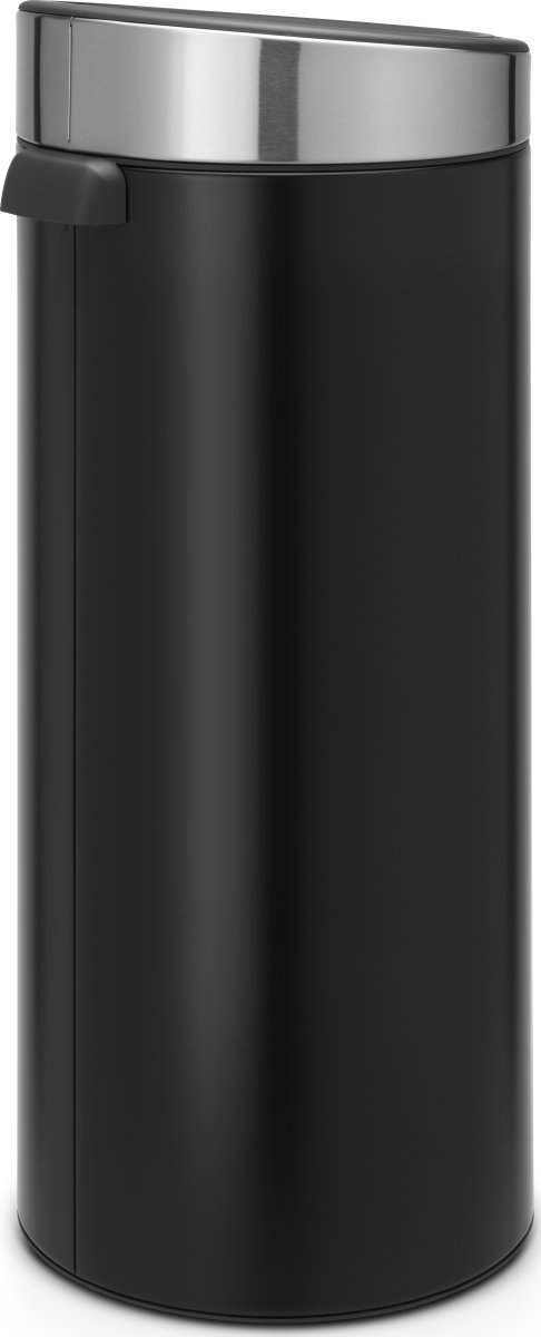Brabantia Touch Bin 30 L, matt black FPP lid