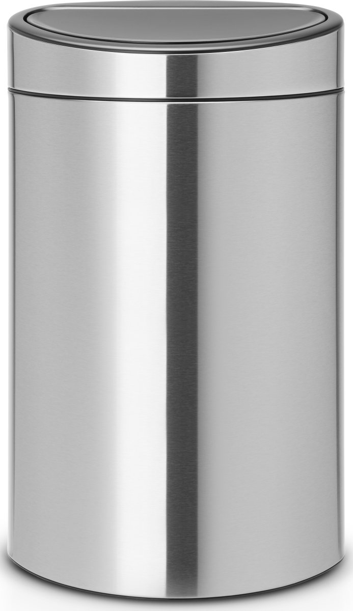 Brabantia Touch Bin 40 L, matt steel