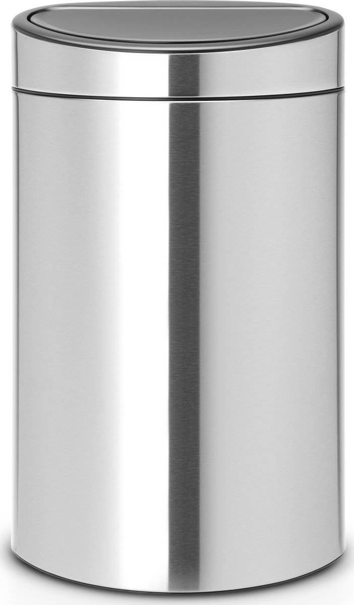 Brabantia Touch Bin 40 L, matt steel FPP