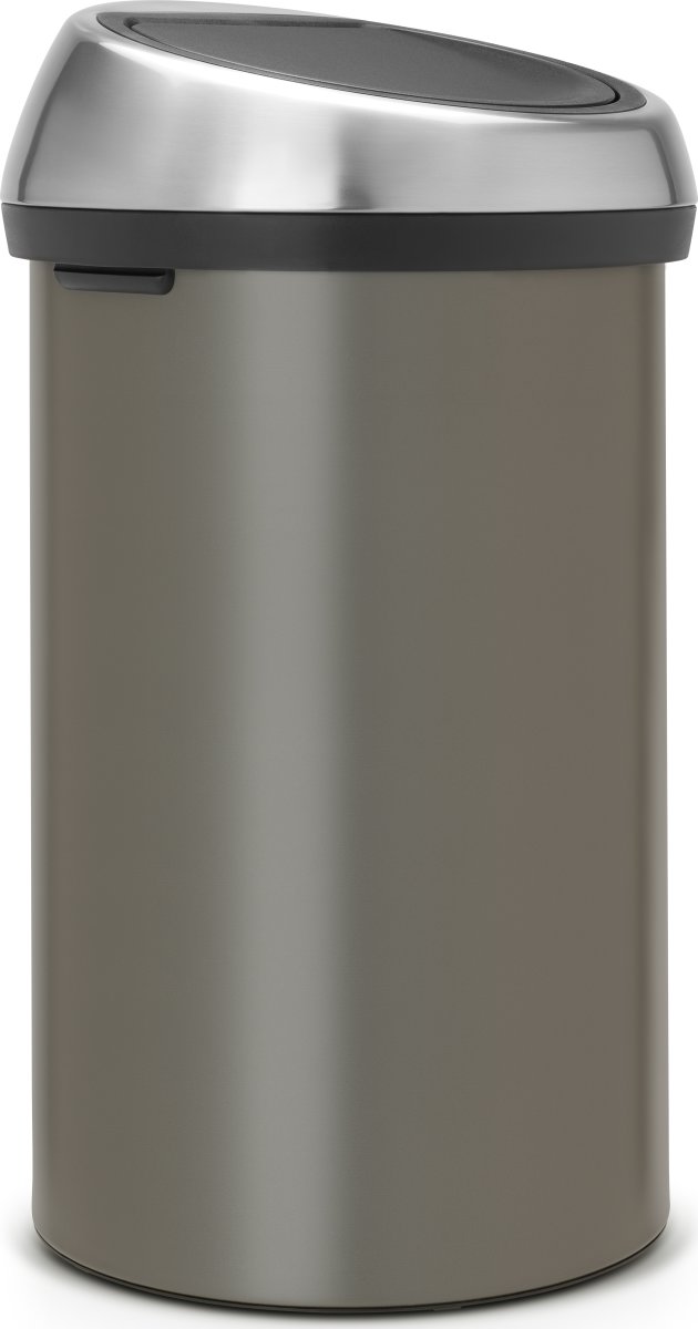 Brabantia Touch Bin 60 L, platinum, FPP-lock
