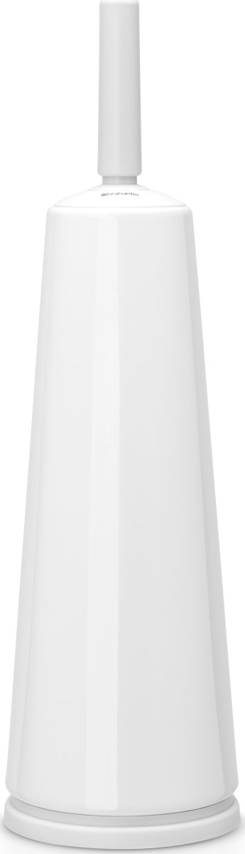 Toalettborste med hållare Brabantia, Vit