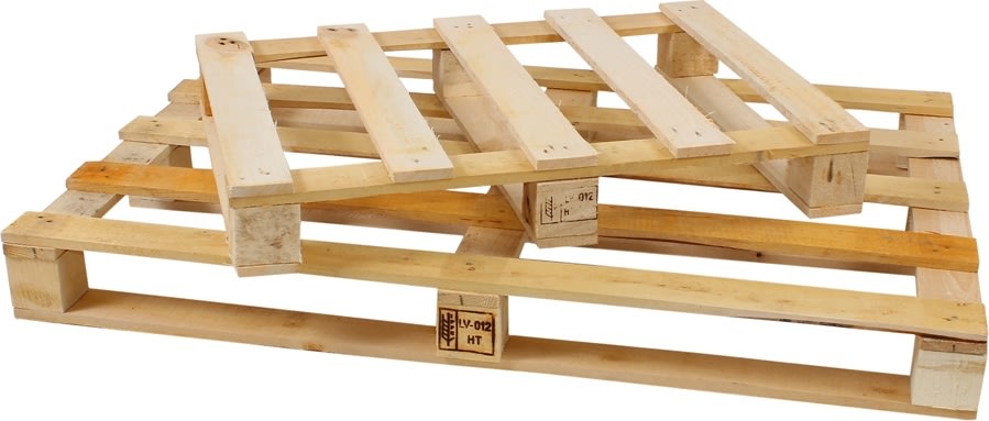 Engångspall i trä, 800x600 mm, 16 mm