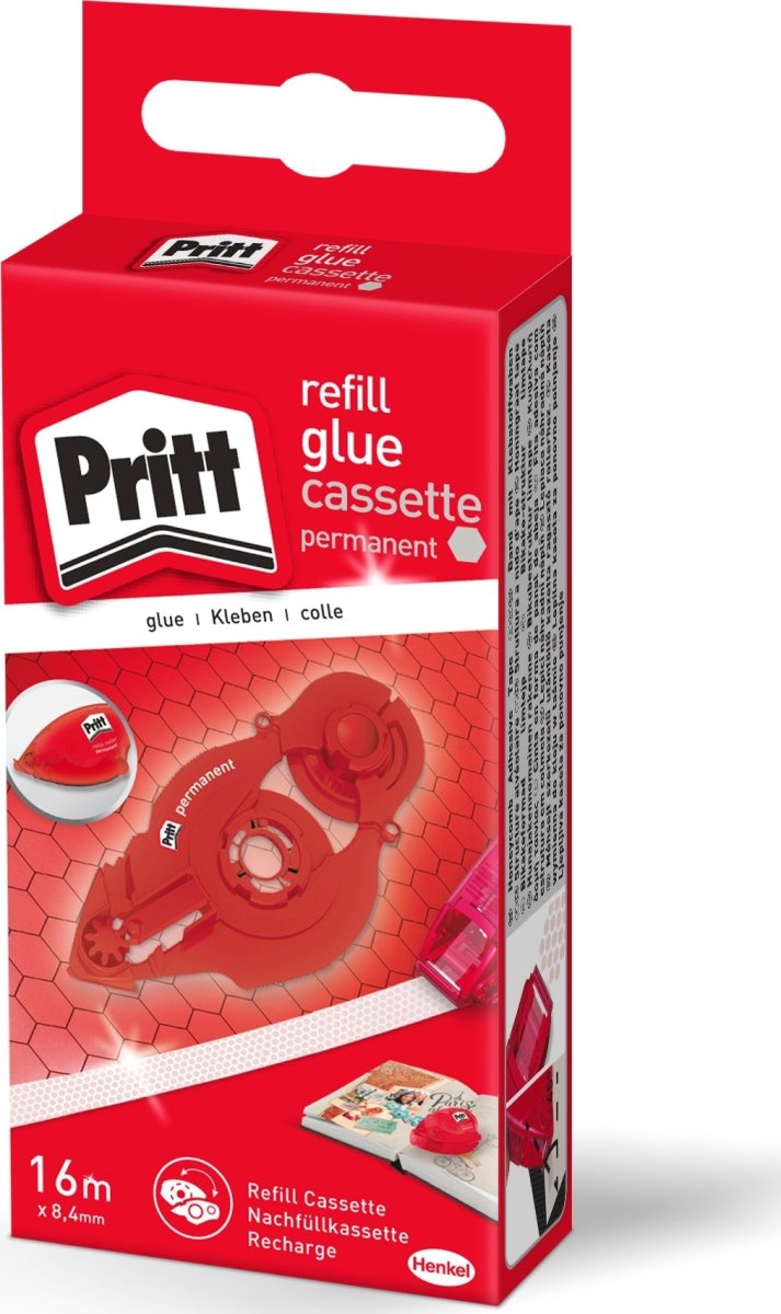 Pritt refill till limroller permanent, 8,4 mm x 16