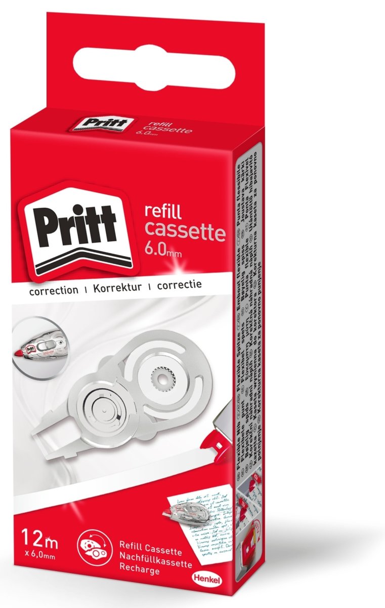 Pritt korrigeringstejp refill 6 mm x 12 m
