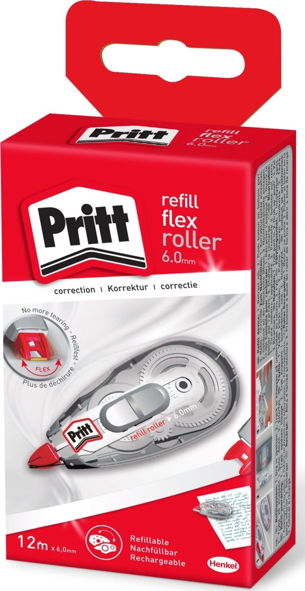 Pritt korrigeringstejp, 6 mm x 12 m