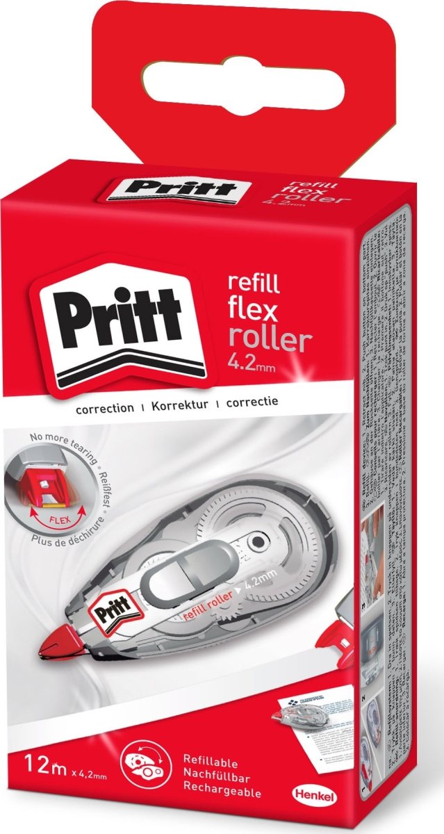 Pritt Flex korrigeringsroller, 4,2 mm x 12 m
