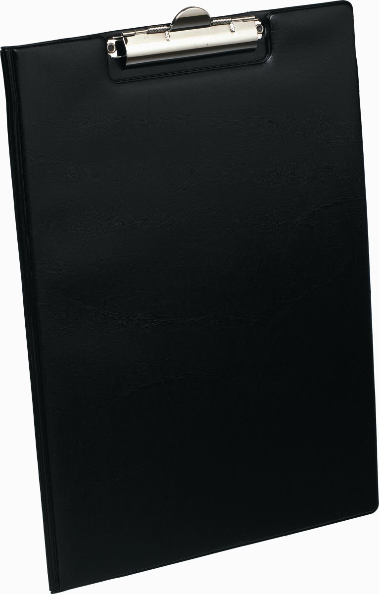 Bantex clipboard A4, med omslag, sort