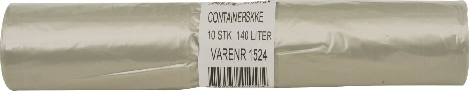 Containersæk 140 liter, 92 x 144,50 cm, natur