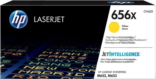 HP 656X/CF462X Lasertoner, gul, 22 000 s