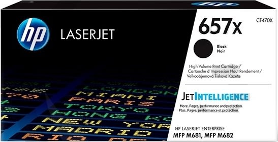 HP 657X/CF470X Lasertoner, svart, 28 000 s