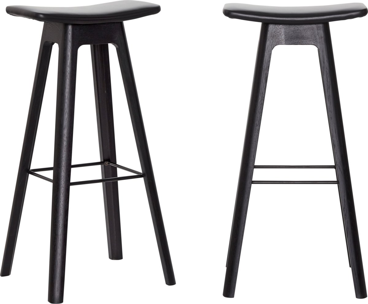 HC1 Barstol, Svart, H67 cm