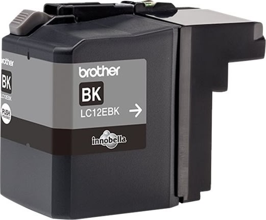 Brother LC-12EBK XL bläckpatron, svart, 2400 s