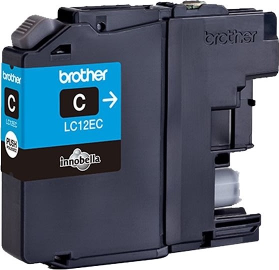 Brother LC12EC bläckpatroner, cyan, 1200 s