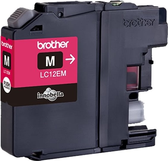 Brother LC12EM bläckpatron, magenta, 1200 s
