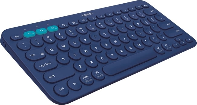 Logitech K380 Bluetooth Keyboard (Nordisk), svart