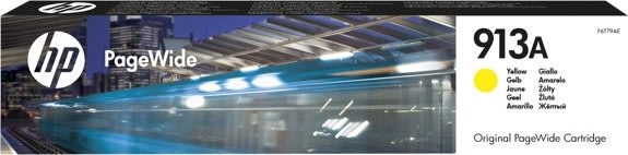 Bläckpatron HP 913A/F6T79AE PageWide Gul 3000 s