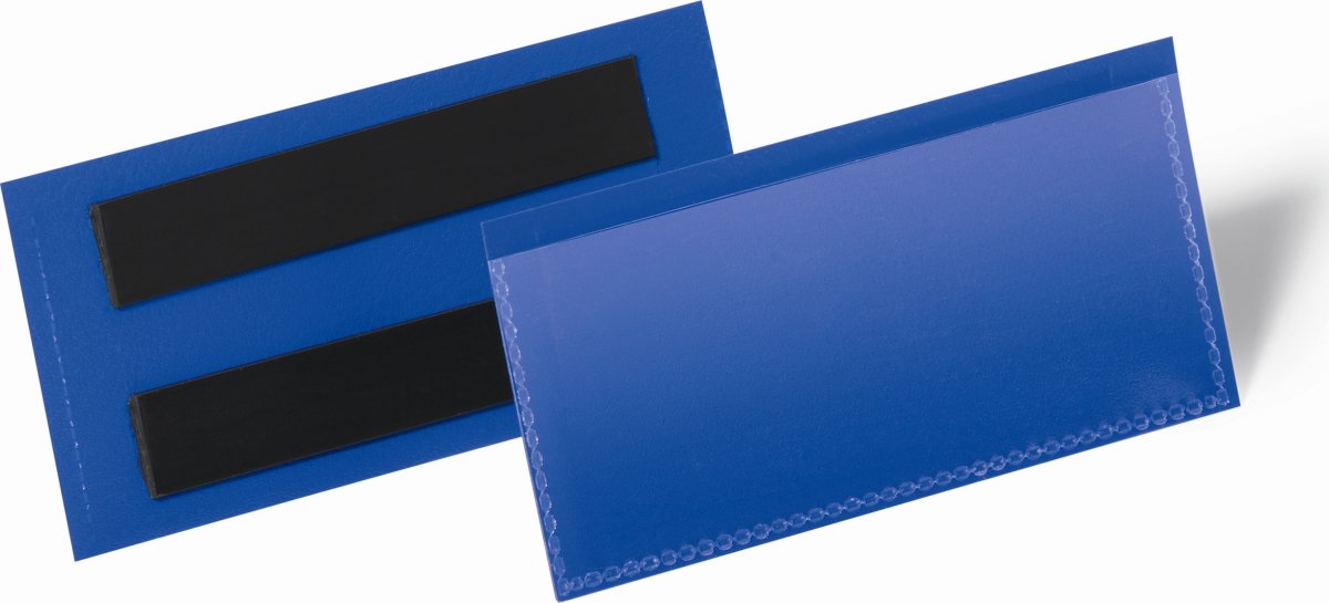 Durable lagerfickor med magnet, B100xH38 mm