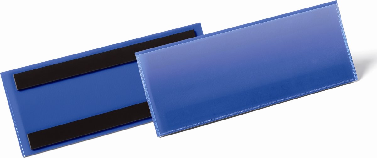 Durable lagerfickor med magnet, B210xH74 mm
