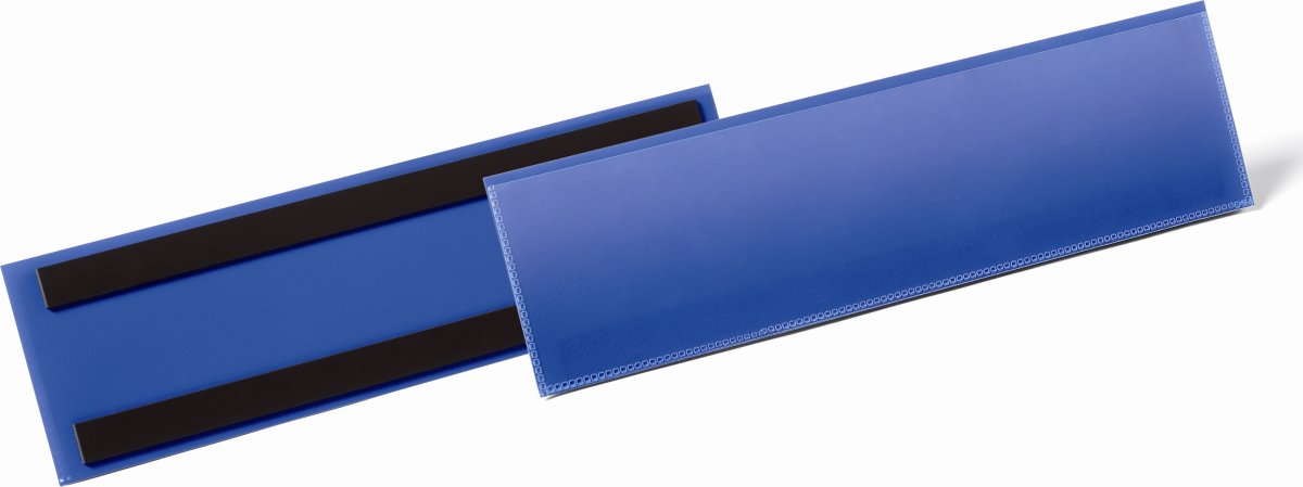 Durable lagerfickor med magnet, B297xH74 mm