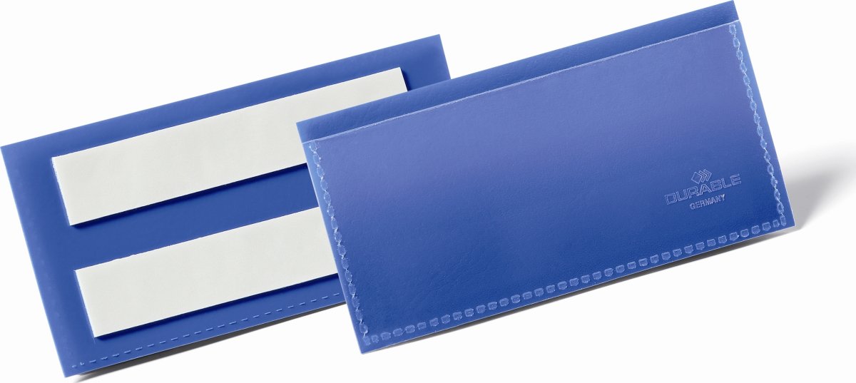 Durable lagerfickor, självhäftande, B100xH38 mm