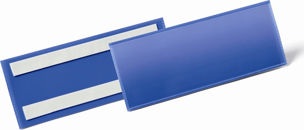 Durable lagerfickor, självhäftande, B210xH74 mm