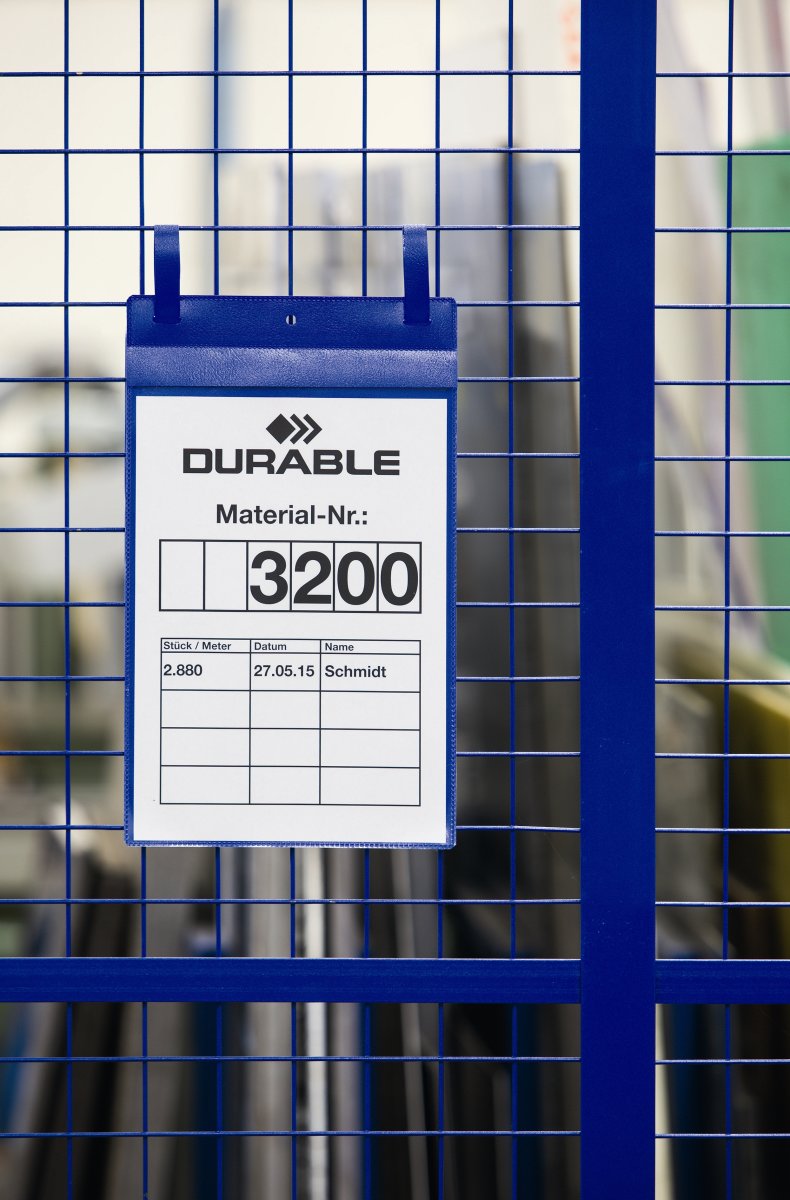Lagerficka m. fästband Durable A4 Stående