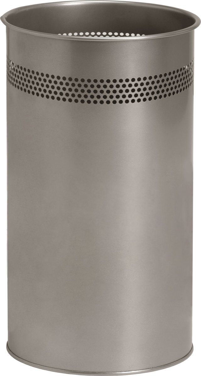Twin Metal Papperskorg 21 liter, silver