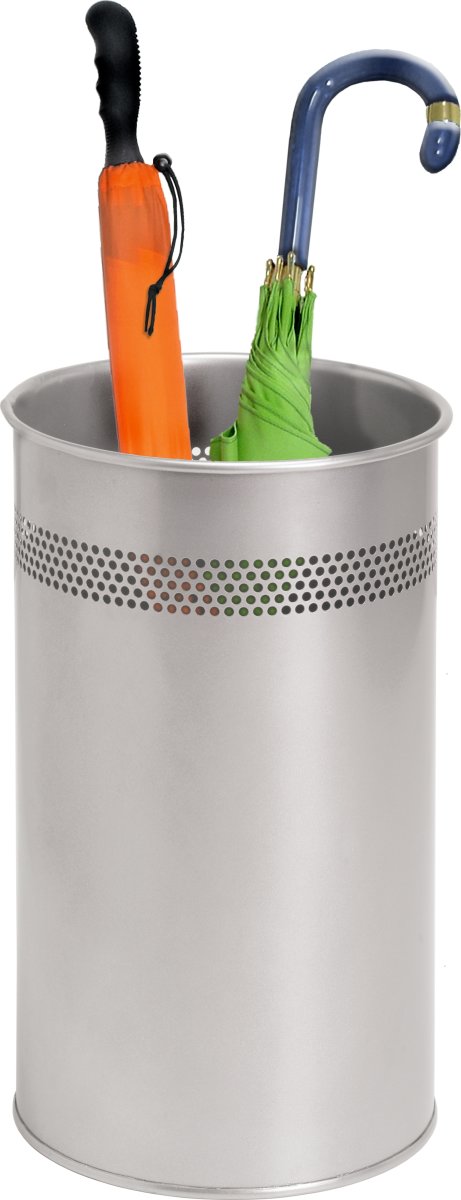 Twin Metal Papperskorg 21 liter, silver