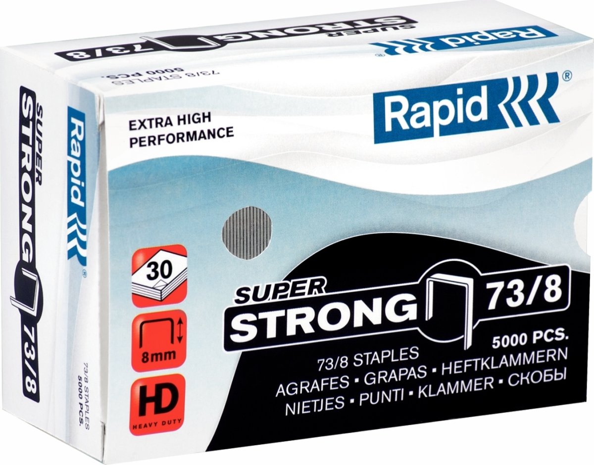 Rapid Super Strong 73/8 Hæfteklammer, 5000 stk.
