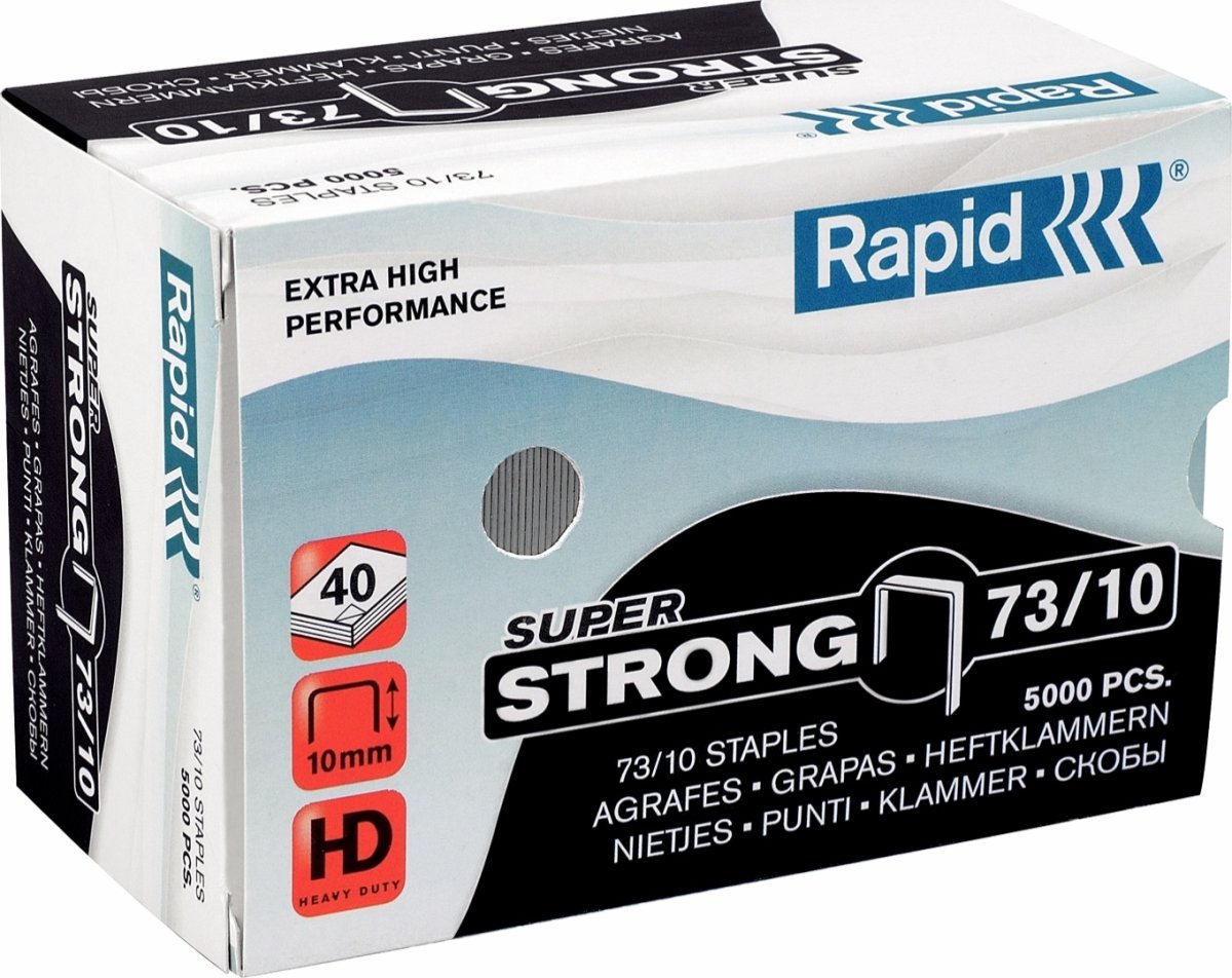 Häftklammer Rapid Super Strong 73/10, 5000 st