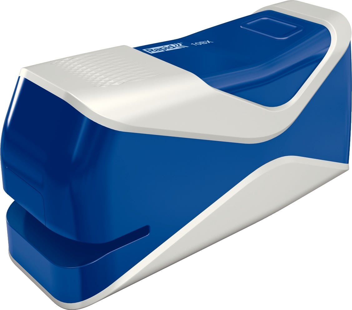 Rapid 10BX Elektrisk häftapparat, blå