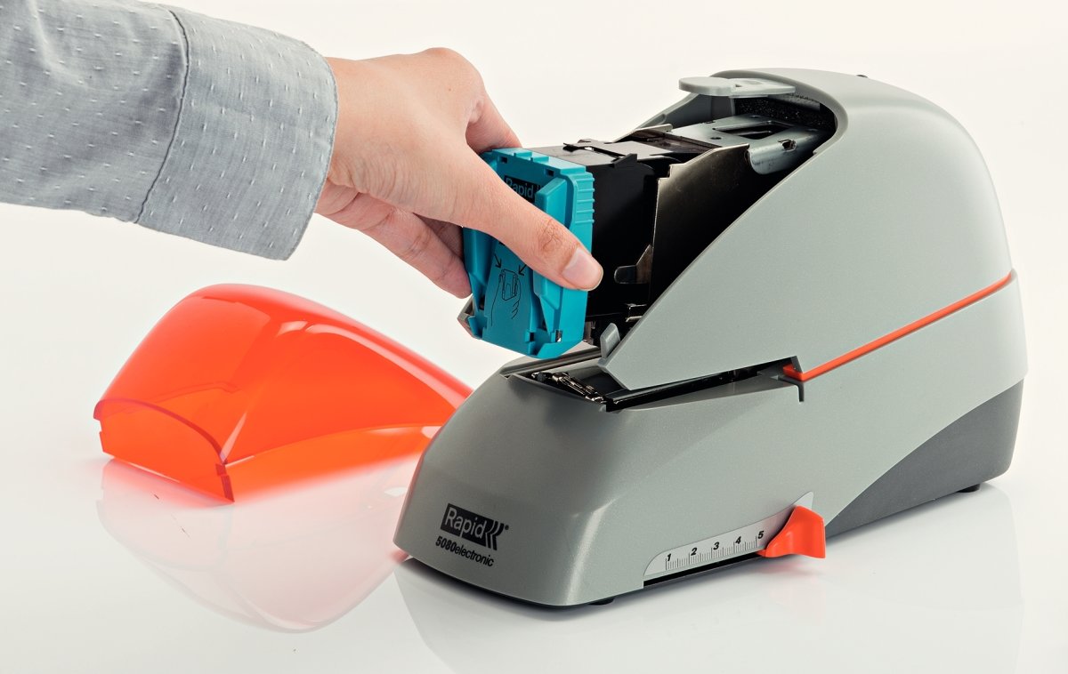 Elektrisk häftapparat Rapid Supreme R5050e Vit/blå